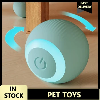 ביס התנגדות חתול אוטומטי צעצוע חכם הכדור עצמית עוברת חתלתול צעצועים מתגלגלים חתול מנטה קול חריקת שיניים USB חתול צעצוע צעצועים לחיות מחמד