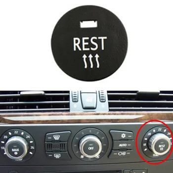 מתג כפתור הכיסוי חתיכה 1 מול שחור באיכות גבוהה פלסטיק חדש עמיד למים עבור BMW E60 5-סדרת המרכזית/C השאר